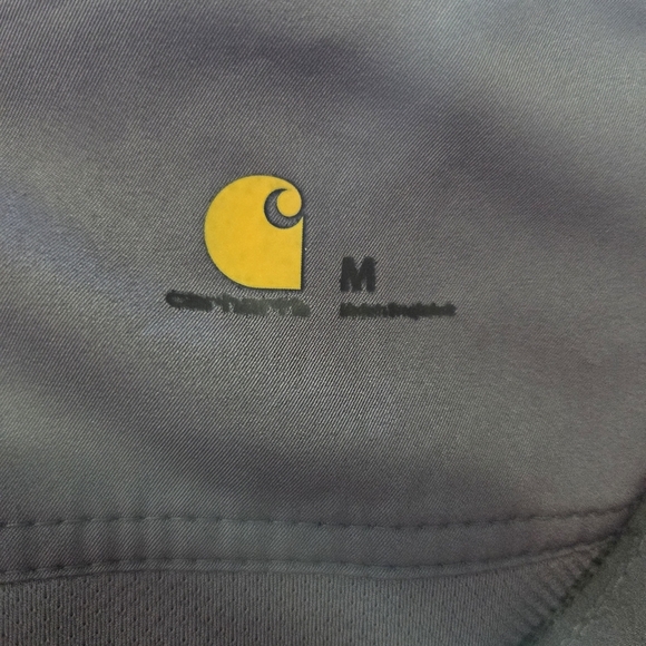 ⭐️Carhartt Gray V-Neck Scrub Top Size MED - Picture 6 of 6